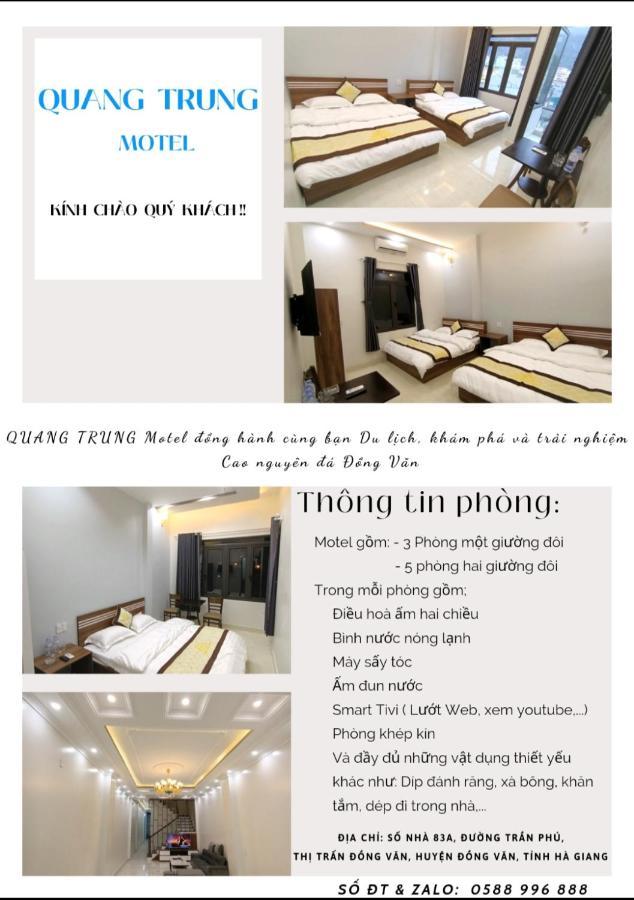 Nhà Nghỉ QUANG TRUNG Dong Van (Ha Giang) Exterior foto